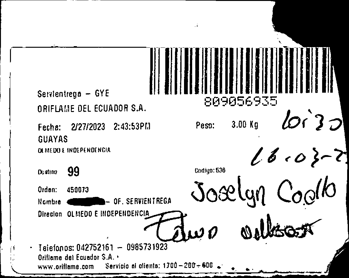 Servientrega Ecuador Centro de Soluciones, Ofrecemos soluciones